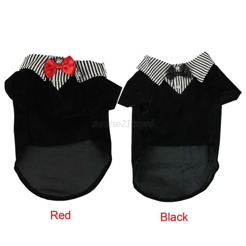 Clothing for dogs Puppy Pet Dog Clothes Cotton Western Style Male Suit